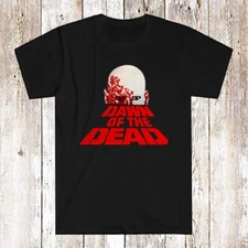 Dawn Of The Dead Horror Movie Men's Black Size S-5XL