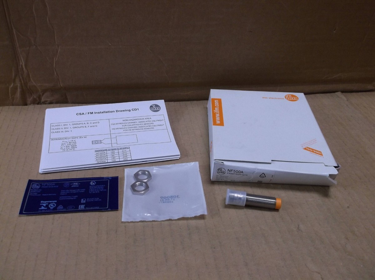 1pc New IFM proximity switch waterproof sensor NG500A 1pc New IFM proximity switch waterproof sensor NG500A