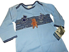 3F NWT Vintage NB 0-3M CARTER'S All About A BEAR Infant Gown Sleep Sack Sleeper