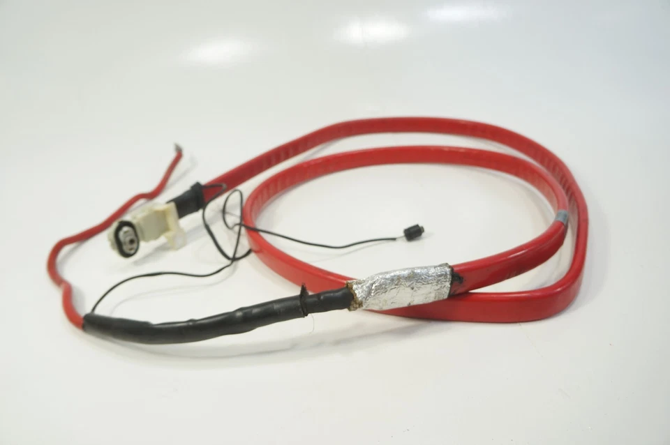 2004-2010 bmw 645ci 650i e64 e64 positive battery cable clamp underfloor oem - Image 3 of 4