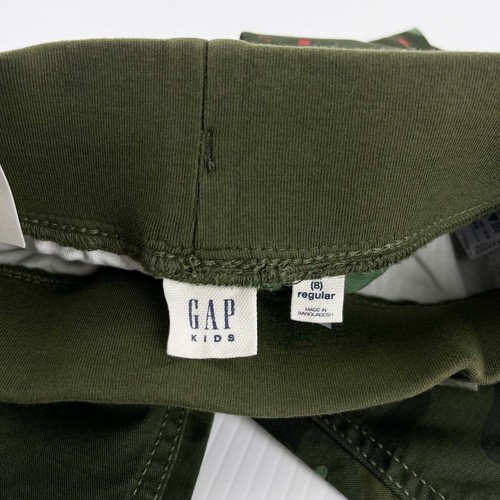 GAPKids Camo Camouflage Elastic Waist Regular Shorts Youth M 8 - Picture 3 of 4