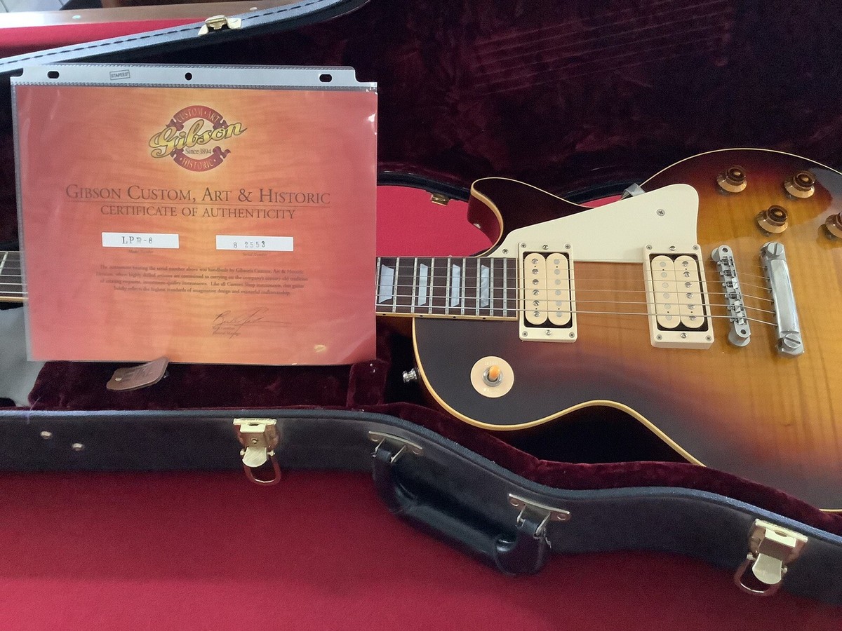 Gibson Custom Shop 58 Les Paul 2002 ヒスコレ 2002 Gibson Custom Shop Historic 1958 Les Paul | eBay