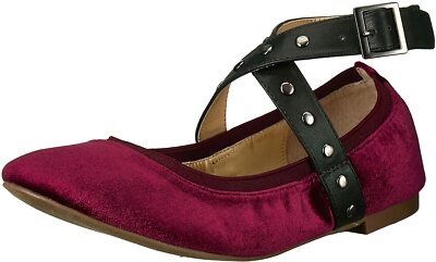 CHARLES by Charles David Dean Velvet Studded Flats