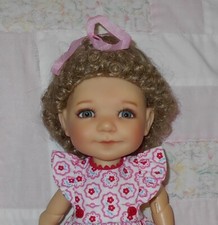 Playhouse ALLISON Doll Wig Size 8/9 BLONDE French Braids Up Do A NWT