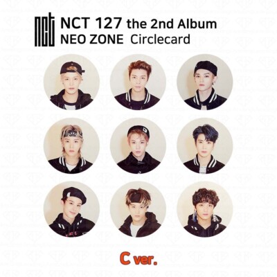 NCT127 2nd Album NCT #127 NEO ZONE Official Photocard Circle card