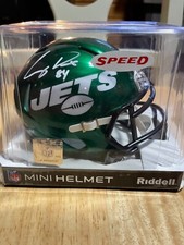 COREY DAVIS SIGNED NEW YORK JETS MINI HELMET - COA