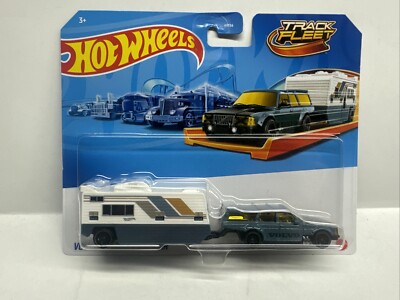 (A1) Volvo 240 Drift Camper  HOT WHEELS Track Fleet _One Price Shipping READ! 