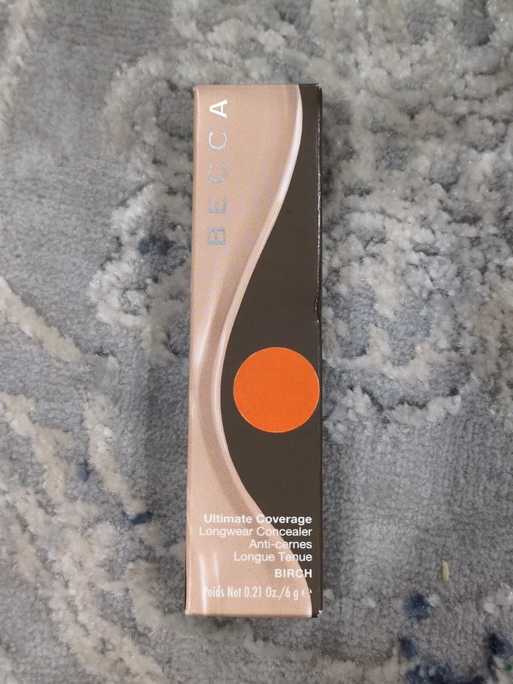 DISCONTINUED Becca Ultimate Coverage Longwear Concealer BIRCH Light Beige NEW - Image 2 of 4