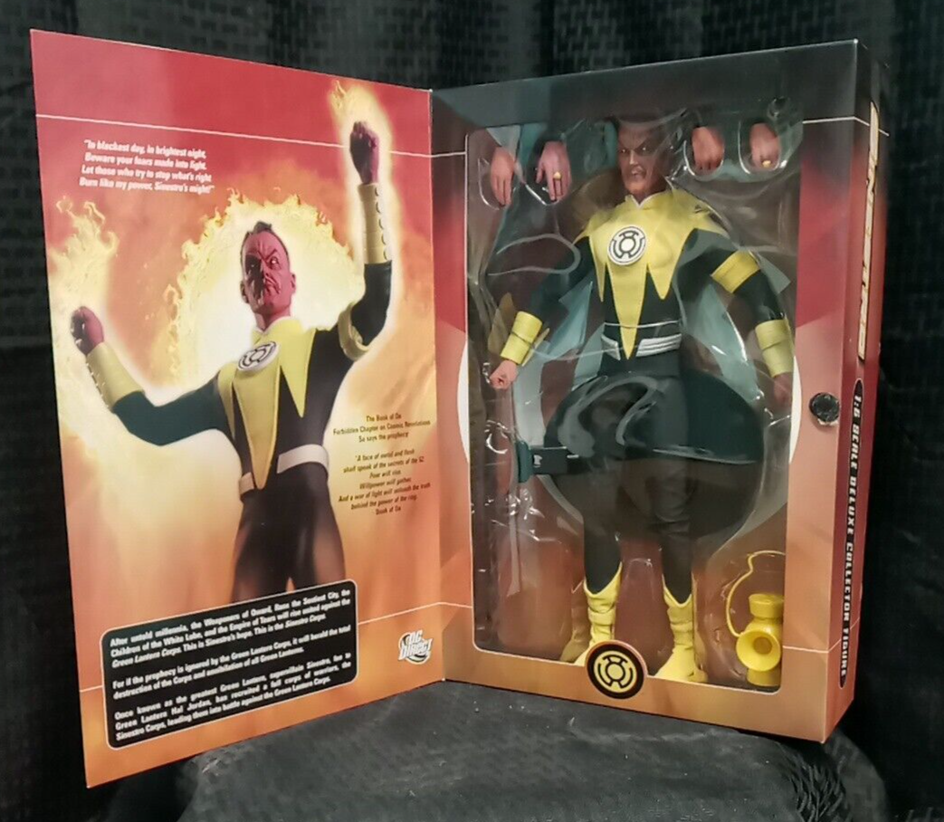 DC Direct Green Lantern Sinestro 1:6 Scale Deluxe Collector Action