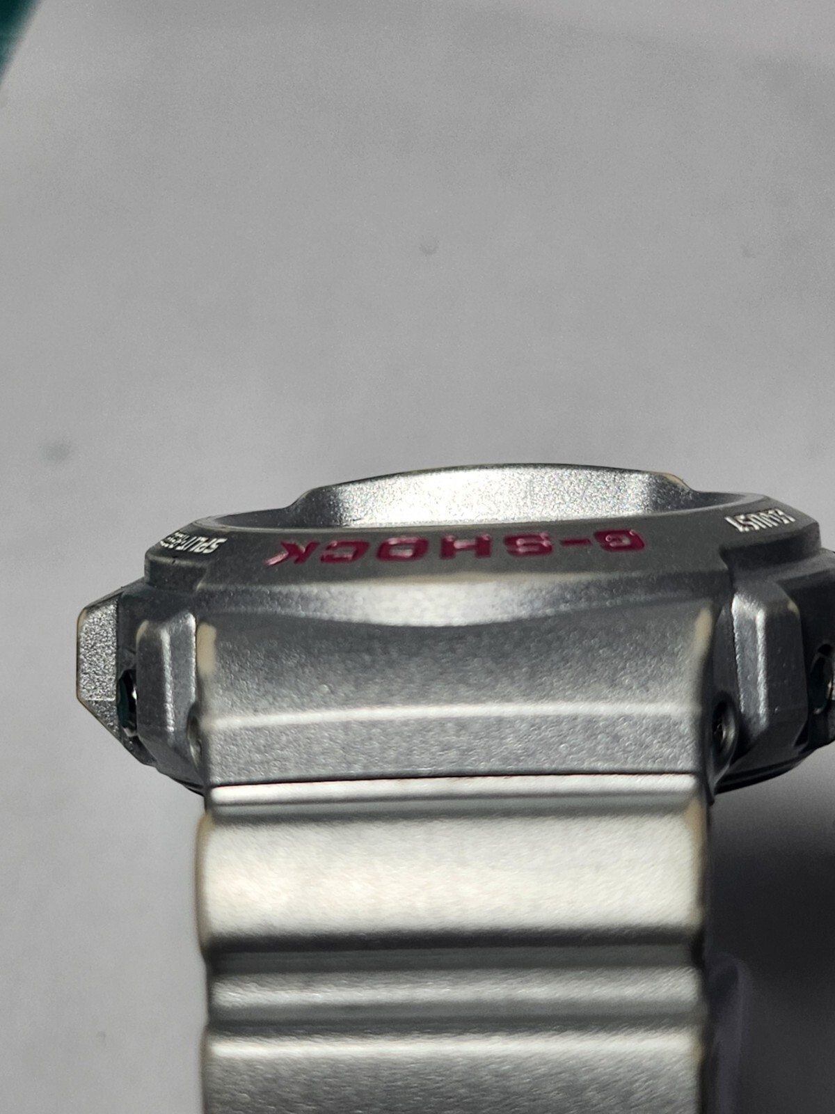 Casio Mens G-Shock 1289 DW-6900CB-8 Silver Strap Pink/Silver Watch 