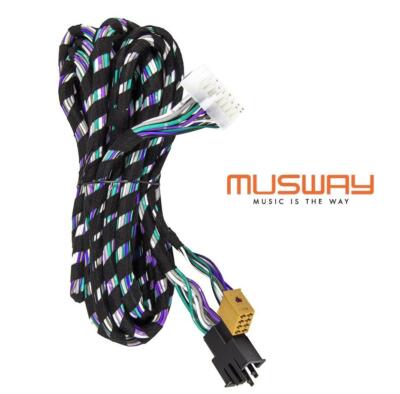 MUSWAY MPK-QSC50-M Plug & Play Quadlock Adapterkabel auf 20 PIN Molex 5 m