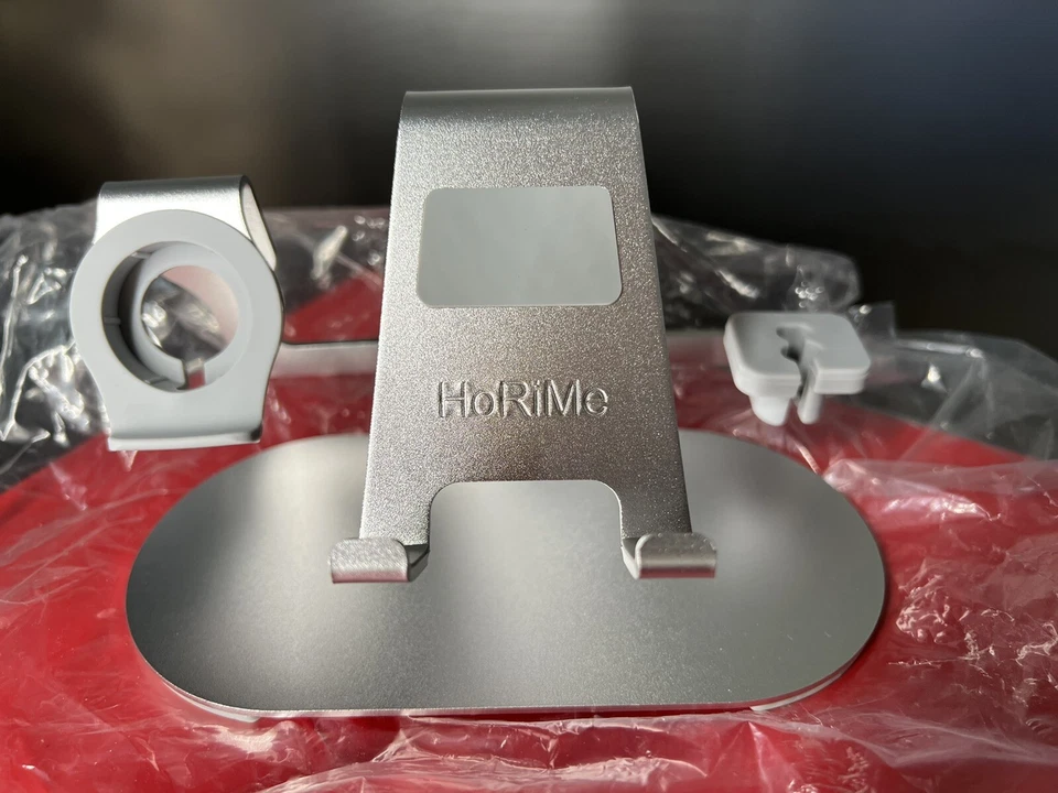 Aluminum 3 in 1 Charging Dock Station Holder Stand Apple iWatch Iphone Airpods - Image 2 of 4