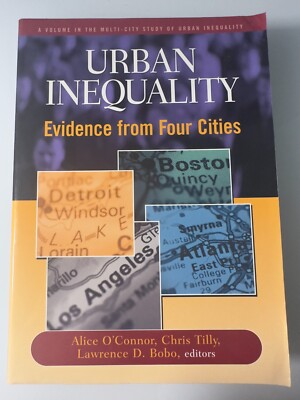 Urban Inequality by Alice O'Connor et al Paperback Nonfiction Sociology Book