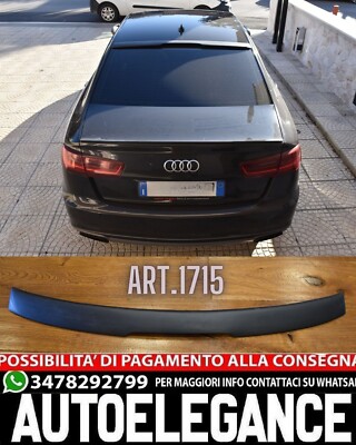 Heckspoiler Für Audi A6 4G C7 2011-2018 Limousine Roh Optik