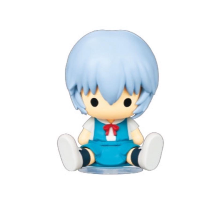 Petadoll Evangelion mini figure 6pcs complete BOX Re-Ment NEW