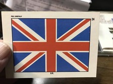 1991 Topps Desert Storm STICKER # 24 U.K.