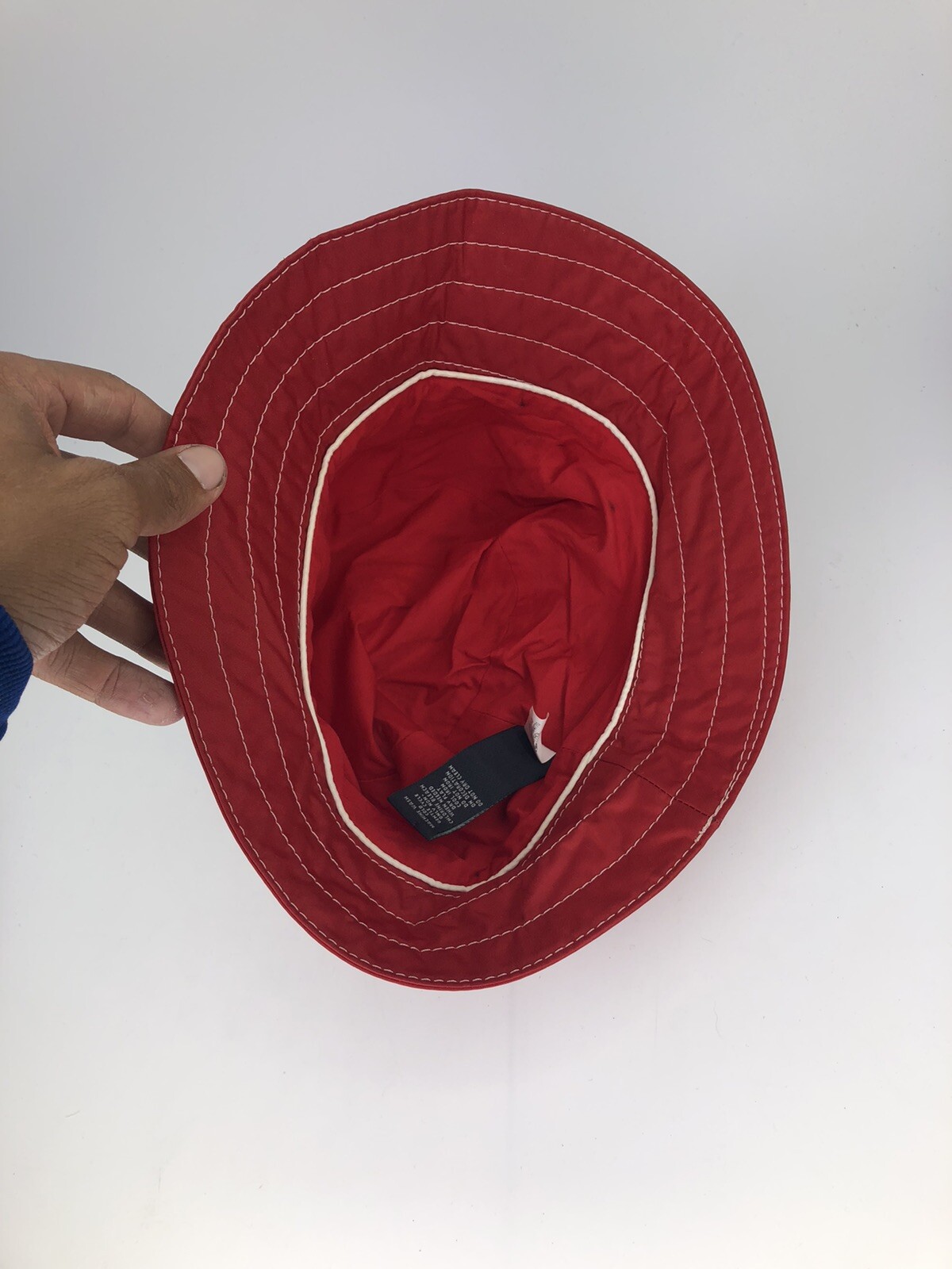 Red Banana Republic Bucket Hat Cap Beach Outdoors Ca… Gem