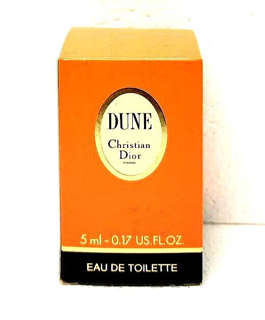 DUNE CHRISTIAN DIOR WOMEN 0.17 OZ EDT MINIATURE SEE DETAILS - Image 4 of 4