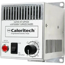 NEW! Caloritech Fan-Forced Enclosure Heater w/Electric Control Panel-400W-120V!!