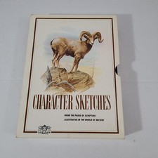 Character Sketches Book Volume II 1986 0916888029  W/ Slipcover Nature Bible
