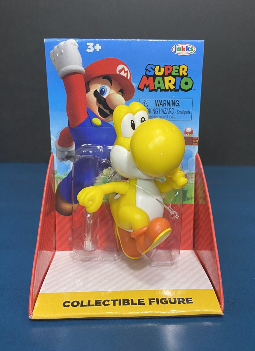 2020 JAKKS Pacific World of Nintendo 2.5” Figure: YELLOW YOSHI | eBay