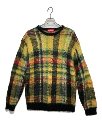 Pull à carreaux brossés S Supreme