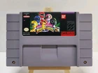 Mighty Morphin Power Rangers Super Nintendo SNES Authentic Cartridge Only Tested