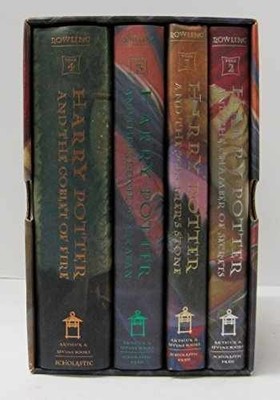 Harry Potter: The First Four Thrilling - Hardcover, by J. K. Rowling - Very Good