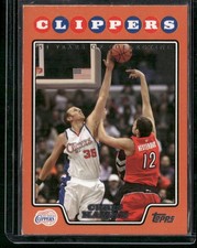 2008-09 Topps #121 Chris Kaman Orange #/1199