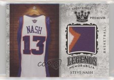 2018 Sage Sportkings Legends Premium Memorabilia Steve Nash #LPM-11 HOF v9t