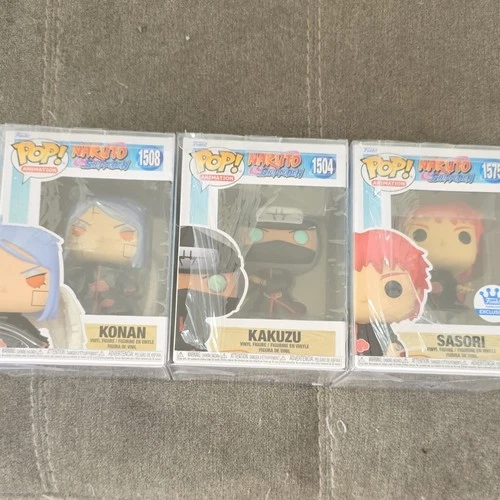 Funko Pop! Vinyl Naruto Shippuden Funko Exclusive Konan Kakuzu Sasori Figures
