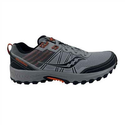Saucony Excusion TR14 Black Gray Orange Mens Athletic Sneaker