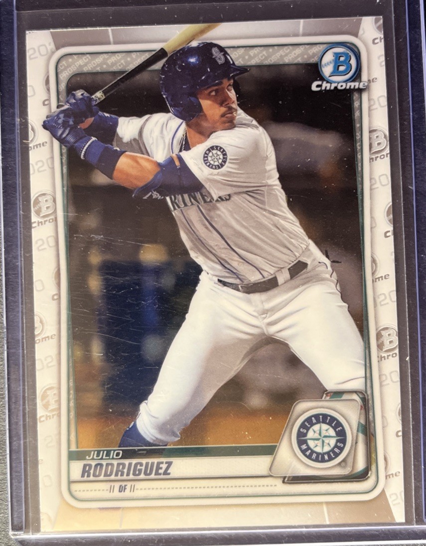 2020 Bowman - Chrome Prospects Julio Rodriguez #BCP-19 (RC)