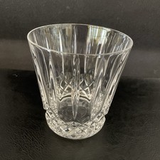 1 Wedgwood Crystal Double Old Fashioned Whiskey Rocks Glasses WWC4 Barware Vtg