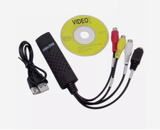 Video Capture Card Easycap VHS to DVD Converter 2.0 USB Audio Adapter +CD