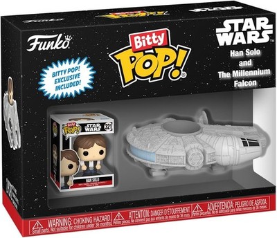 Funko Star Wars Han Solo mit Millenium Falke