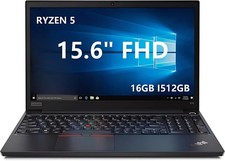 Lenovo ThinkPad E15 Gen 3 15.6" Ryzen 5 16GB 512GB SSD Win11 Business Laptop