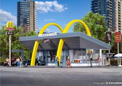 Vollmer McDonalds With Drive Thru 43634 HO SCALE