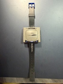RARE Vintage SEGA Saturn Miniature Console Wristwatch - Retro 90s Gaming (NOS)