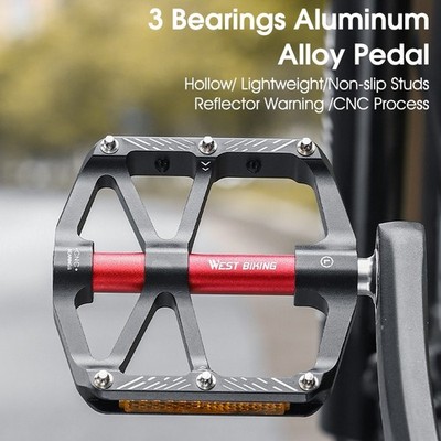 MTB Fahrradpedale Radfahren Ultraleicht Aluminiumlegierung 3 Lager Fahrradpedale