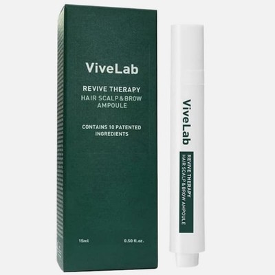 Scalp and Brow Ampoule Vivelab Revive Therapy Hair Root Strengthening Serum 15ml