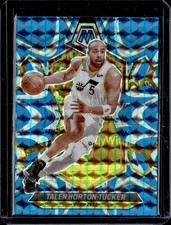 2023-24 Panini Mosaic #145 Talen Horton-Tucker Reactive Blue