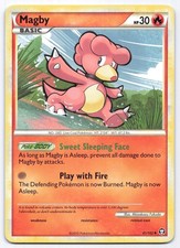Magby 41/102 Triumphant Pokemon Card Non-Holo LP on eBay