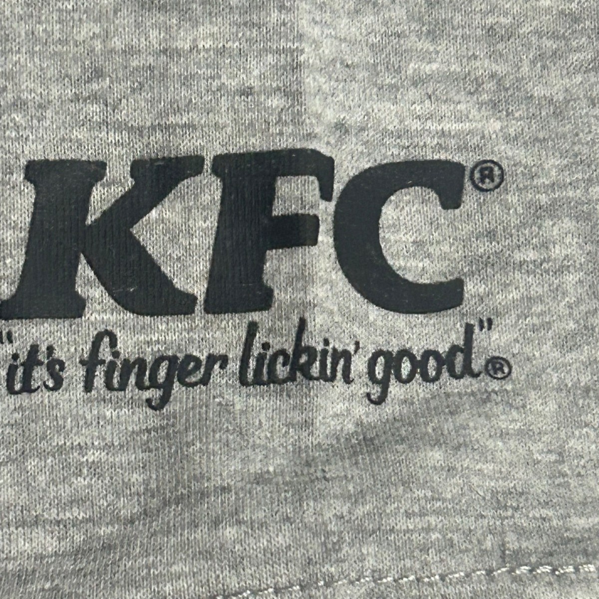 KFC Original Recipe Gray Graphic T-Shirt 11 Herbs & Spices Unisex Size M EUC View 6