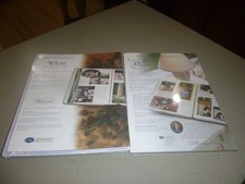 CREATIVE MEMORIES SCRAPBOOK PAGES AND PAGE COVERS  ONE SET  8 1/2 X 11 NEW