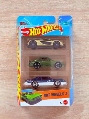 Hot Wheels 3-Pack mit grünem Porsche - NEU & OVP