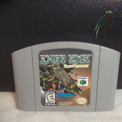Knife Edge NoseGunner (Nintendo 64) tested works read description - Picture 1 of 6