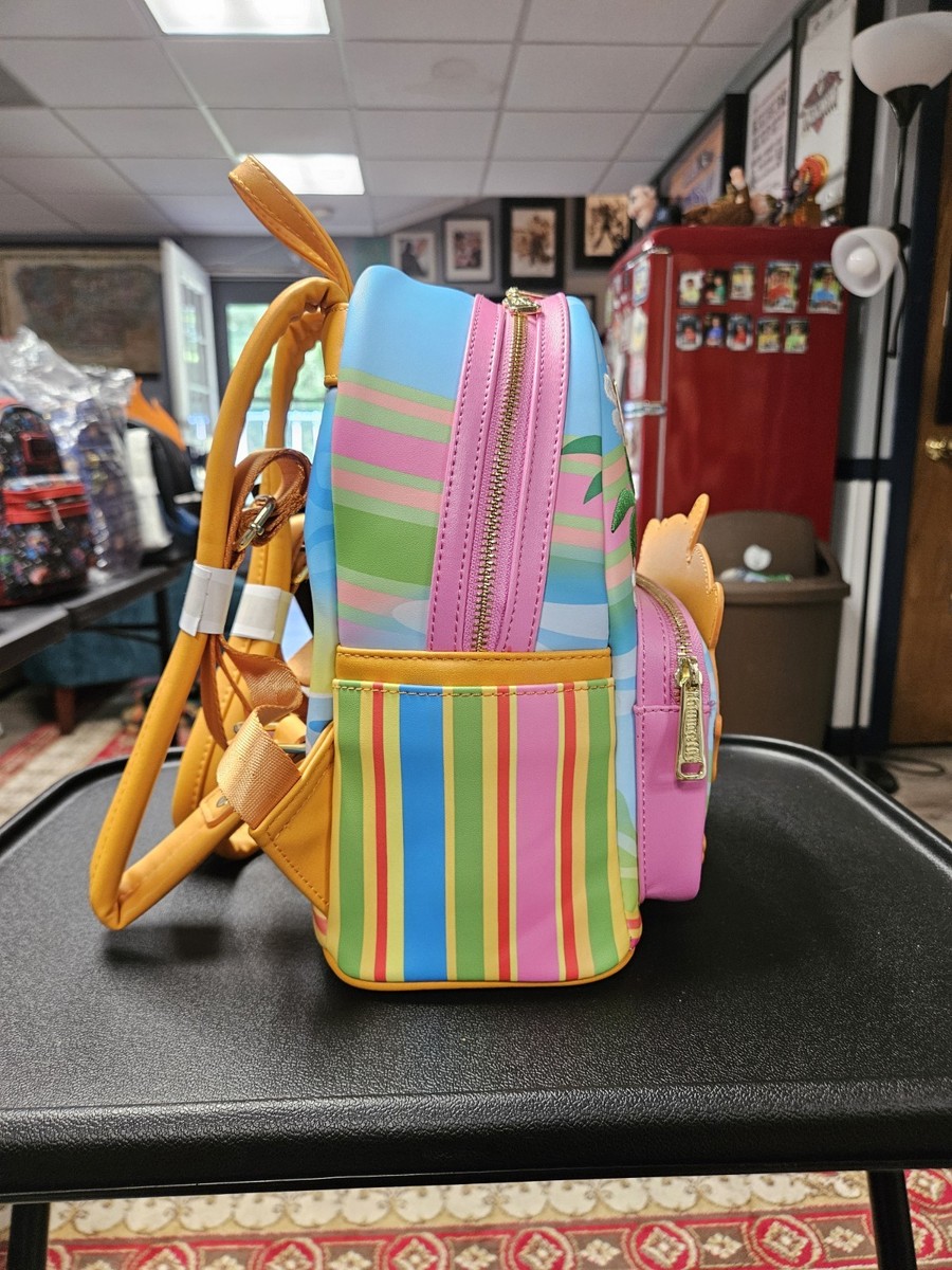Loungefly Disney Three Caballeros Beach Scene Mini Backpack  display picture 3