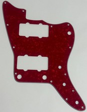 4 Ply Red Pearl Pickguard Fit US Jazzmaster no rhythm control Style Guitar Parts
