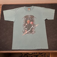 Darth Maul Vintage 1999 Star Wars Episode 1 Sith Lord Rare AOP T Shirt Green 90s